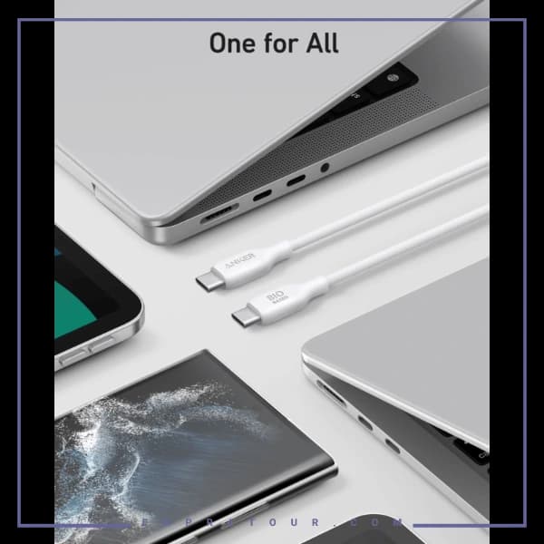 کابل USB-C به USB-C انکر مدل Anker A80F2 — تصویر ۳