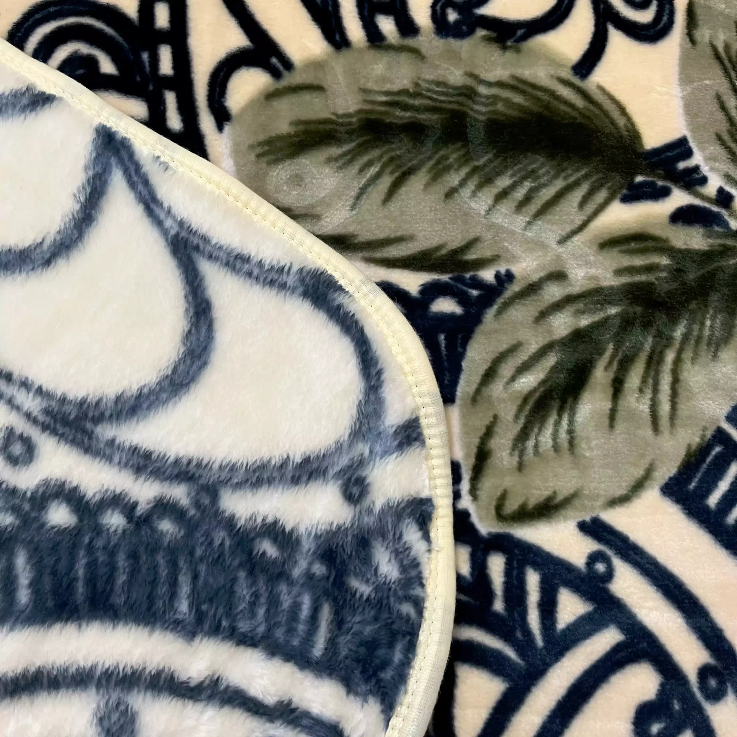 پتو یکنفره رز گلدار گلبهی صورتی — تصویر ۵