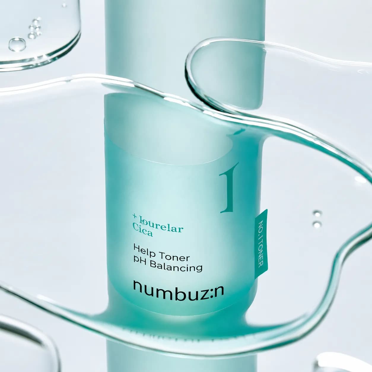 تونر تسکیندهنده و کنترل چربی گیاهی نامبوزین شماره ۱ حجم ۳۰۰ میل | Numbuzin No.1 Pure-Full Calming Herb Toner — تصویر ۲
