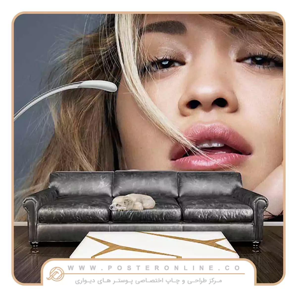 پوستر دیواری سلبریتی و شخصیت طرح ریتا اورا کد x-14174