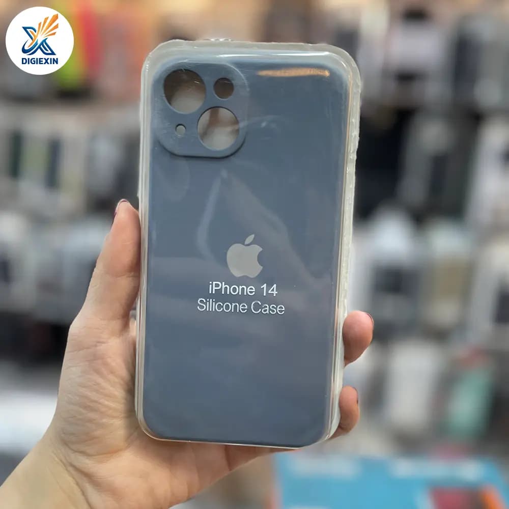کاور سیلکونی اصل مناسب برای آیفون 14 نرمال — تصویر ۵