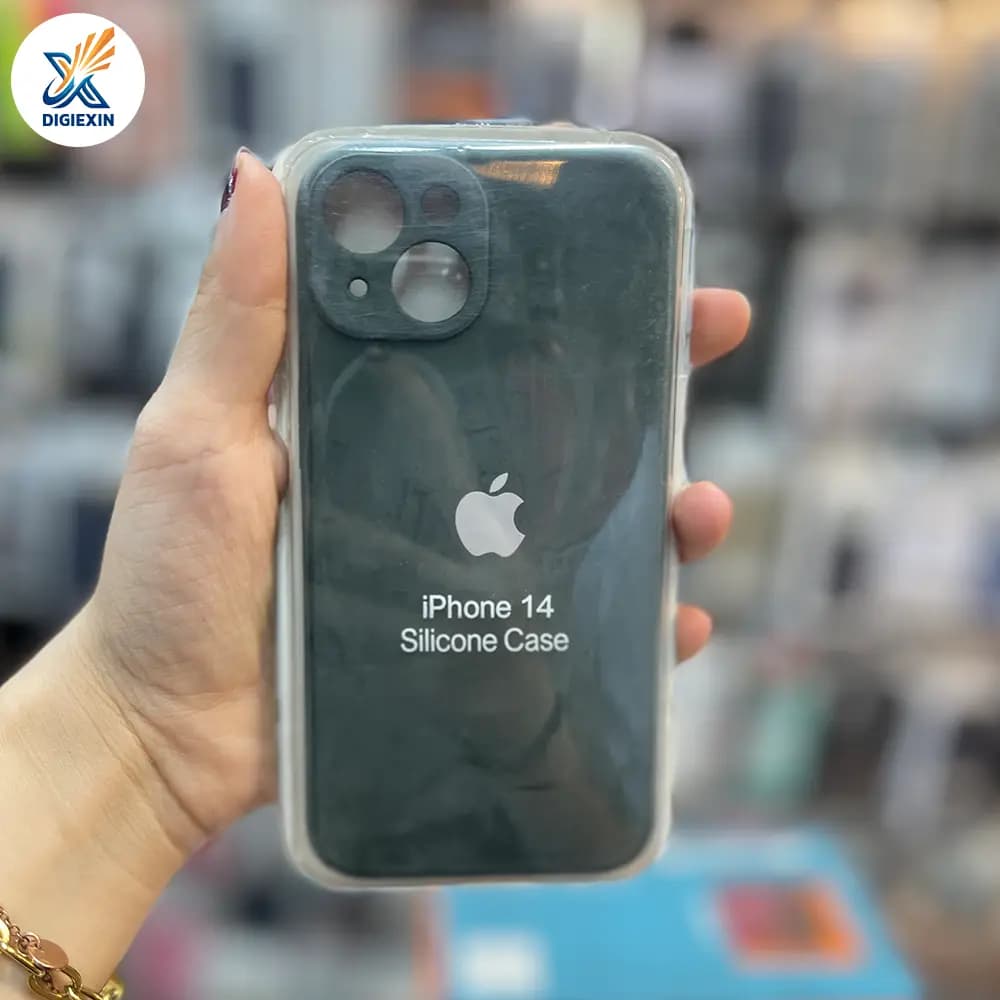 کاور سیلکونی اصل مناسب برای آیفون 14 نرمال — تصویر ۴