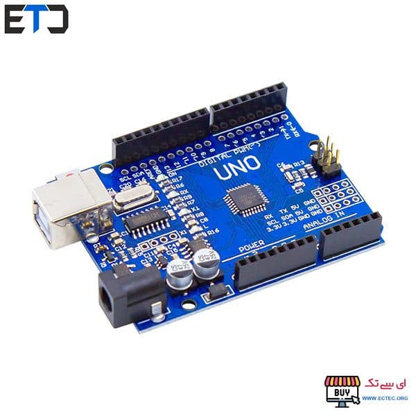 برد آردوینو یونو Arduino UNO SMD با درایور CH340