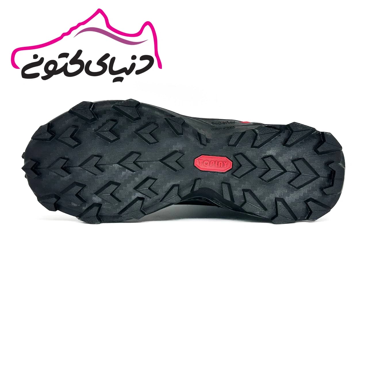 کتونی تاپلی مشکی اورجینال — تصویر ۳
