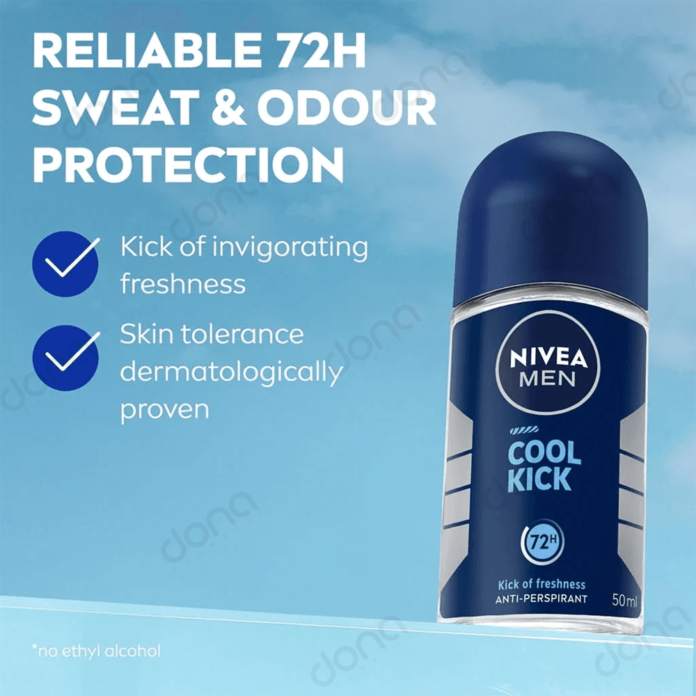 مام رول ضد تعریق Cool Kick نیوآ مدل Blue — تصویر ۳