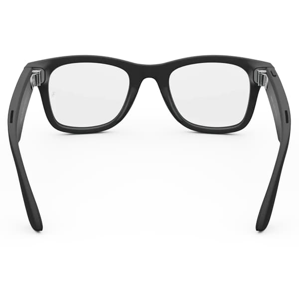 عینک هوشمند متا ری بن Meta Ray-Ban Wayfarer (GEN 2) Matte Black Frame + Clear Lense — تصویر ۴