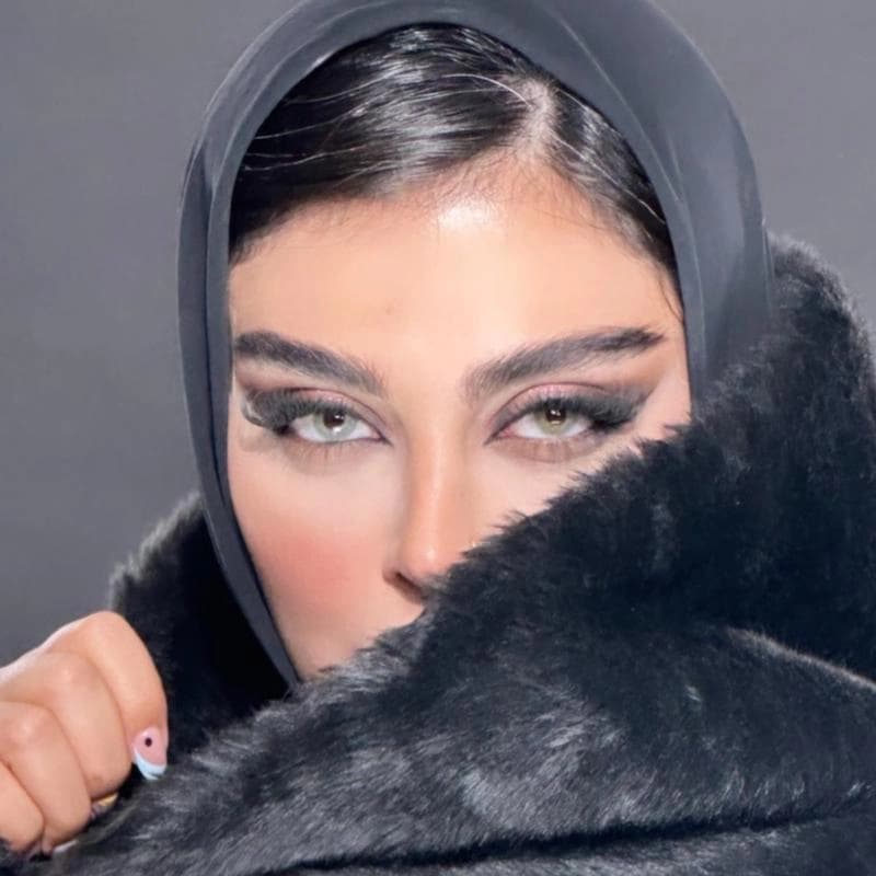 لنز دهب ماربل طوسی عسلی سبز — تصویر ۲