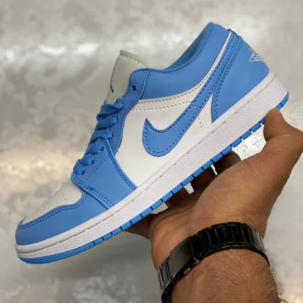 جردن وان یو ان سی Jordan 1 Low UNC — تصویر ۲