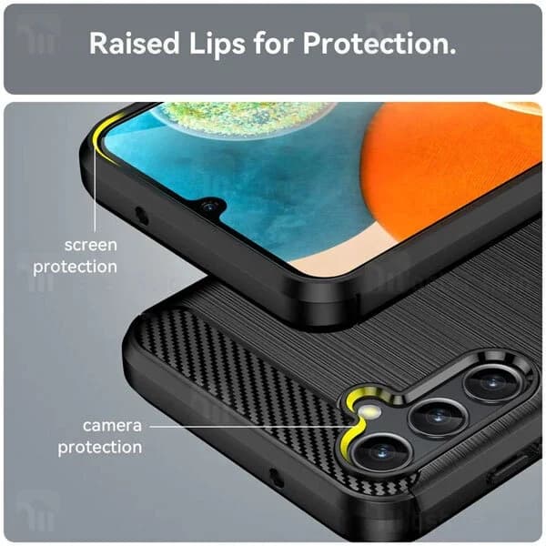 قاب فیبر کربنی سامسونگ Samsung Galaxy A14 5G Rugged Armor Fiber Carbon — تصویر ۵