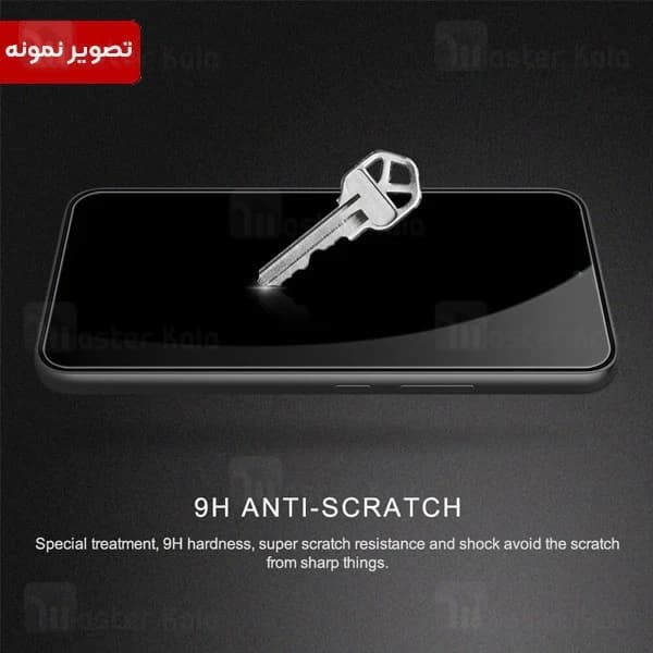 گلس تمام صفحه تمام چسب مانکی iPhone 14 Pro Max Monkey Anti Static Glass — تصویر ۵