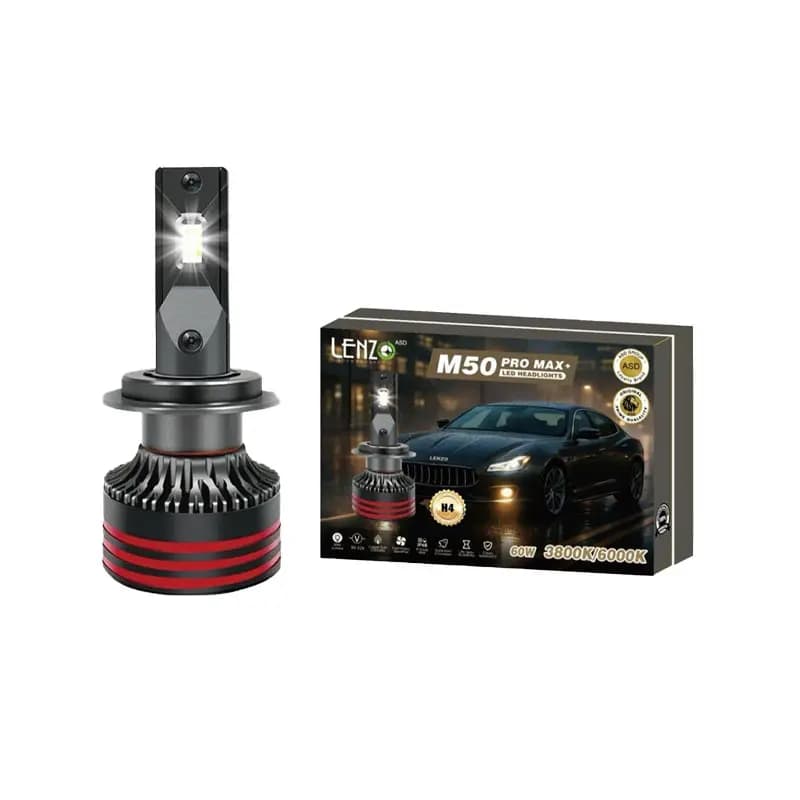 هدلایت M50 Pro Max مدل 60W نچرال/یخی برند لنزو