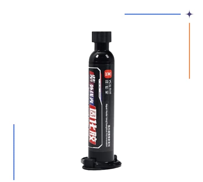 چسب مدار شفاف YCS 10CC UV