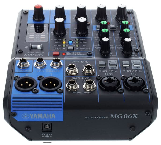 میکسر یاماها مدل YAMAHA MG06X — تصویر ۳