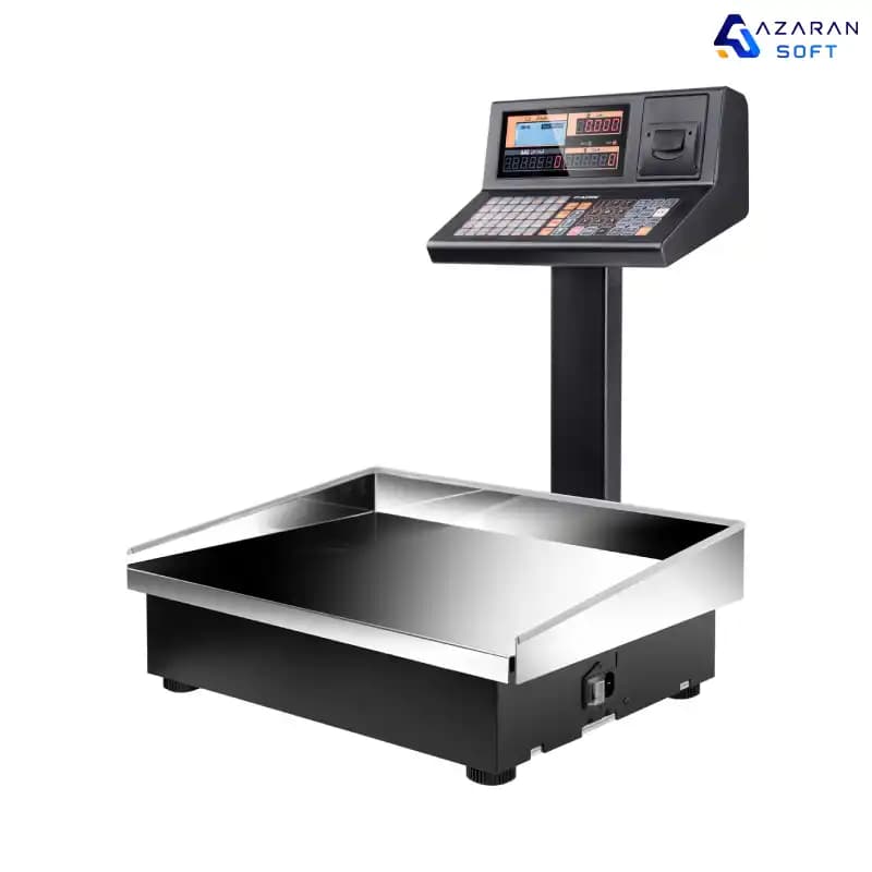 ترازو پرینتردار رادین مدل 8800 ظرفیت 70 کیلویی (علمک دار) PRO