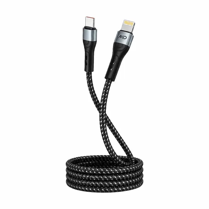 کابل تبدیل USB-C به لایتنینگ آکو مدل AC-102