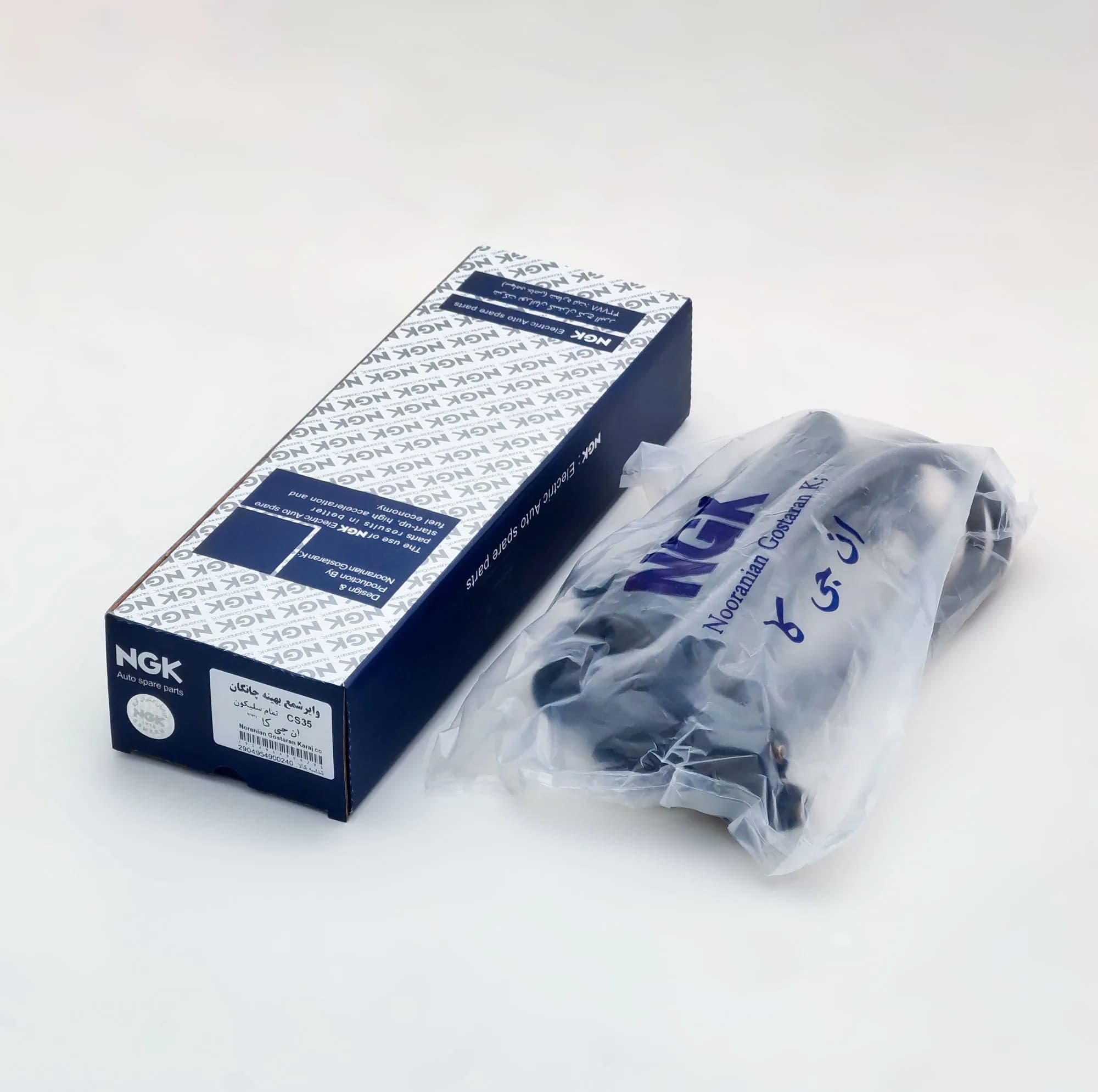 وایر شمع انجیکی مدل NGK122 مناسب برای چانگان CS35 و چانگان ایدو بسته 4 عددی — تصویر ۳