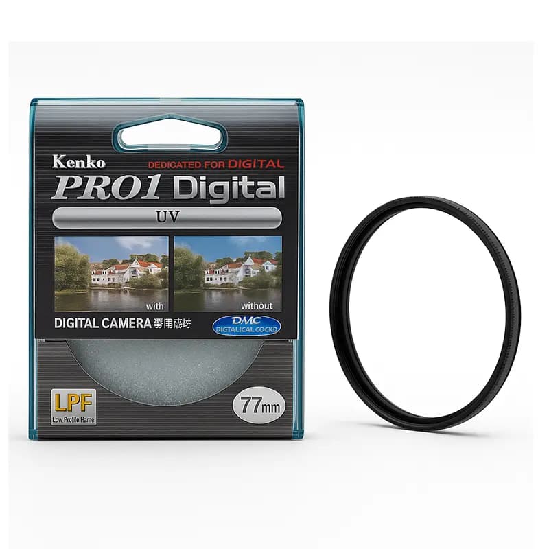 فیلتر لنز UV سایز 77 میلیمتری Kenko مدل (W) PRO1D UV — تصویر ۲