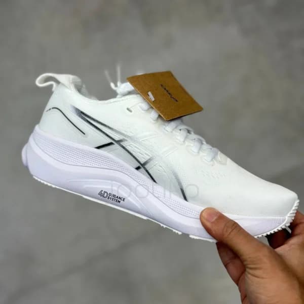 کفش ورزشی اسیکس ژل کایانو 32 سفید ASICS Gel-Kayano 32 White Pure Silver — تصویر ۳