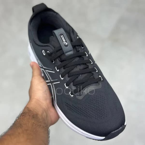 کفش ورزشی اسیکس ژل کایانو 32 مشکی سفید ASICS Gel-Kayano 32 Black White — تصویر ۲