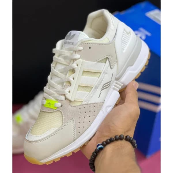 آدیداس زد ایکس 10000 کرم شیری adidas ZX 10000 Triple White — تصویر ۴