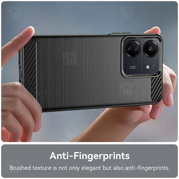 قاب فیبر کربنی شیائومی Xiaomi Poco C65 Rugged Armor Fiber Carbon — تصویر ۵