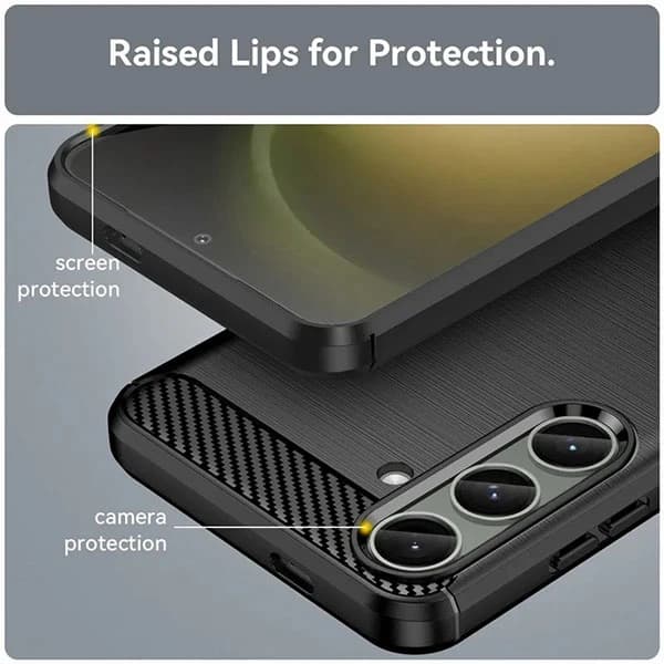 قاب فیبر کربنی سامسونگ Samsung Galaxy S24 Plus Rugged Armor Fiber Carbon — تصویر ۳