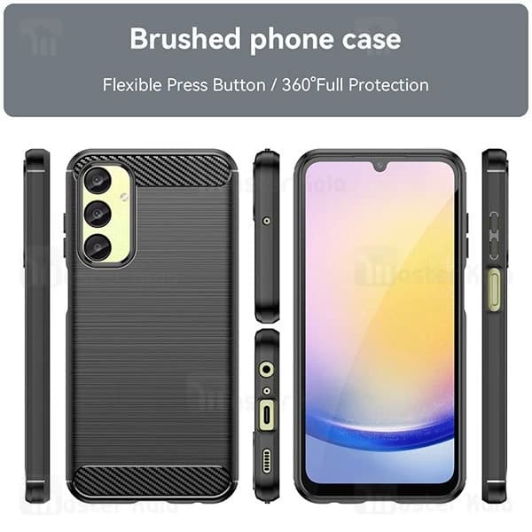 قاب فیبر کربنی سامسونگ Samsung Galaxy A35 Rugged Armor Fiber Carbon — تصویر ۶