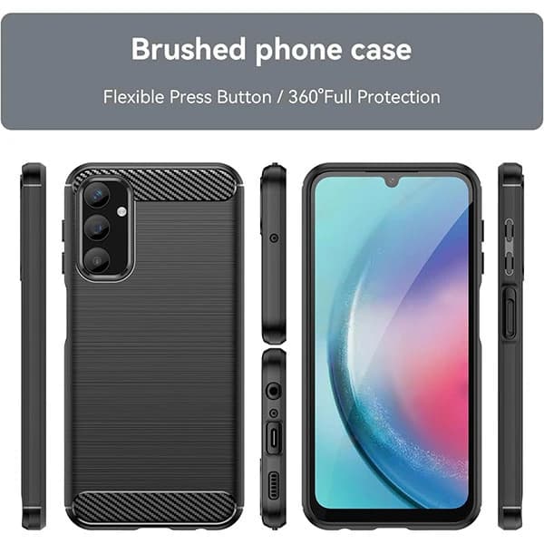 قاب فیبر کربنی سامسونگ Samsung Galaxy A55 Rugged Armor Fiber Carbon — تصویر ۶