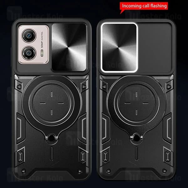 قاب ضد ضربه مگنتی Motorola Moto G53 / G23 / G13 Magnetic Support Case دارای محافظ دوربین — تصویر ۴