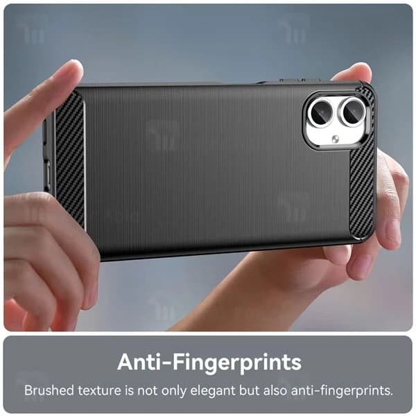 قاب فیبر کربنی سامسونگ Samsung Galaxy A06 Rugged Armor Fiber Carbon — تصویر ۳