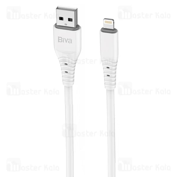 کابل لایتنینگ بیوا Biva C-027L توان 12 وات — تصویر ۲
