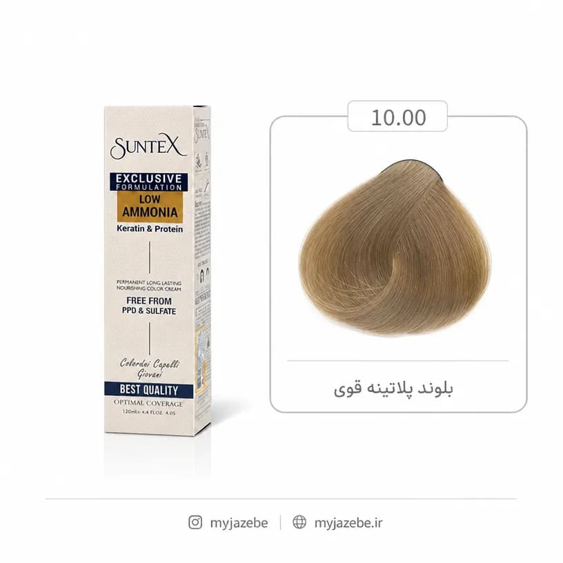 رنگ مو سانتکس 10.00 بلوند پلاتینه قوی