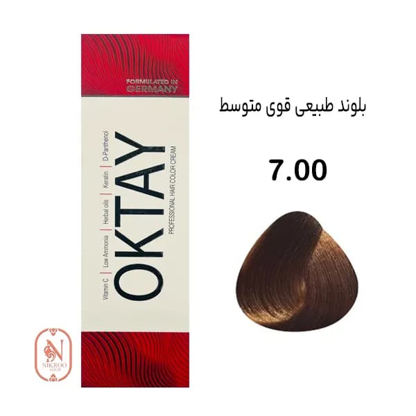 رنگ مو 7/00 OKTAY