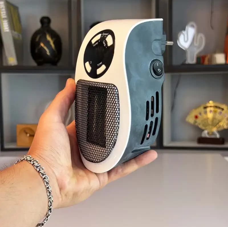 فن هیتر قابل حمل Portable Heater + کنترل از را دور — تصویر ۸