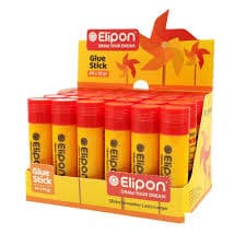 چسب ماتیکی 15 گرم الیپون | (متوسط) (elipon) (پک 10 عددی)