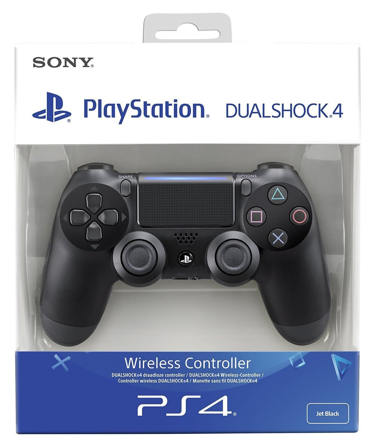 دسته اصلی(CHU-ZCT2E) PS4-DualShock 4 Wireless Controller- Jet Black — تصویر ۲