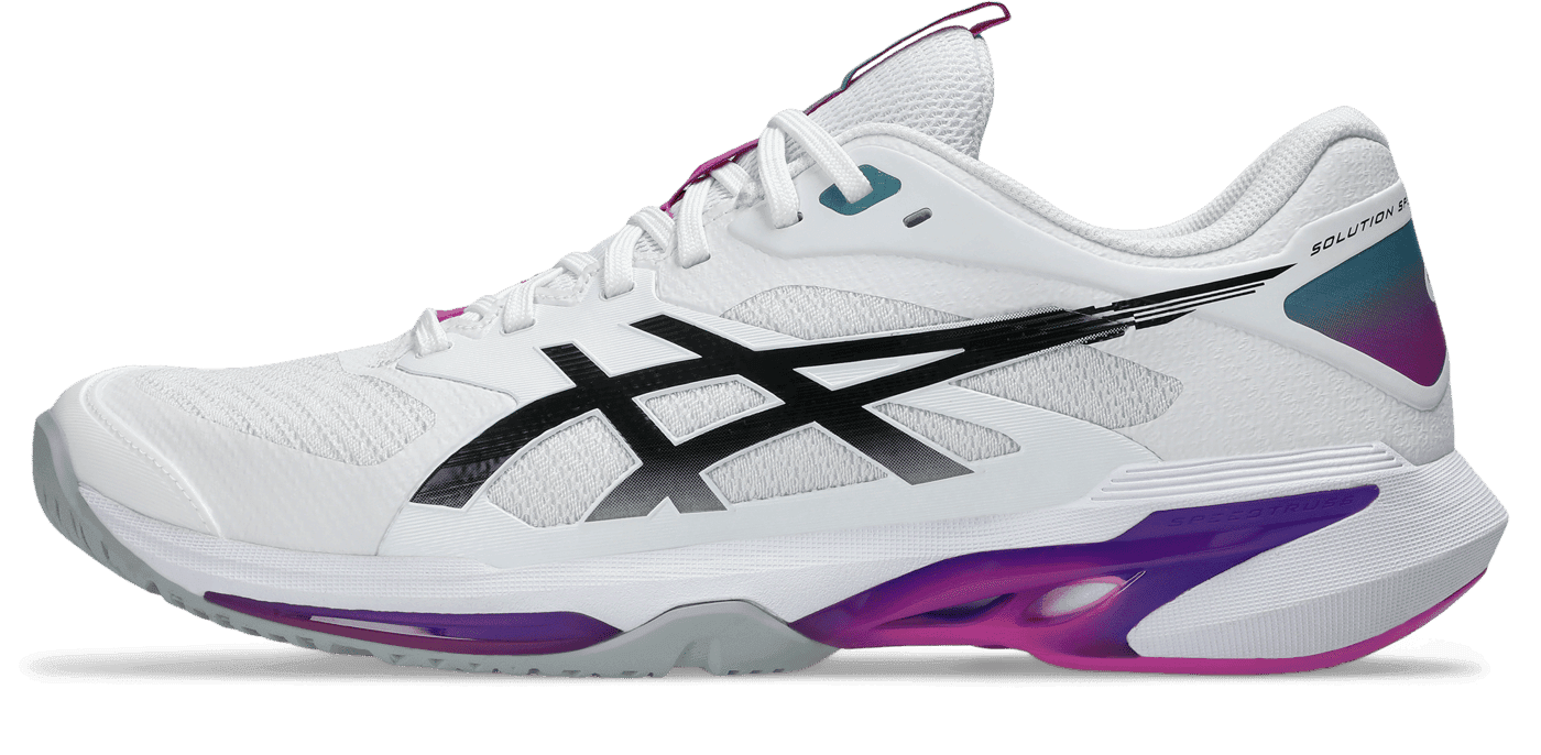 کفش تنیس مردانه اسیکس ASICS SOLUTION SPEED FF 4 – سفید/بنفش