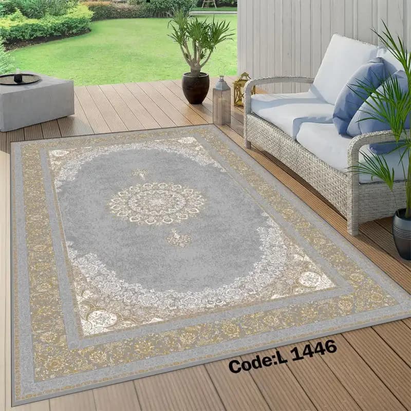 روفرشی کشدار طرح فرش کد FAM_L1446