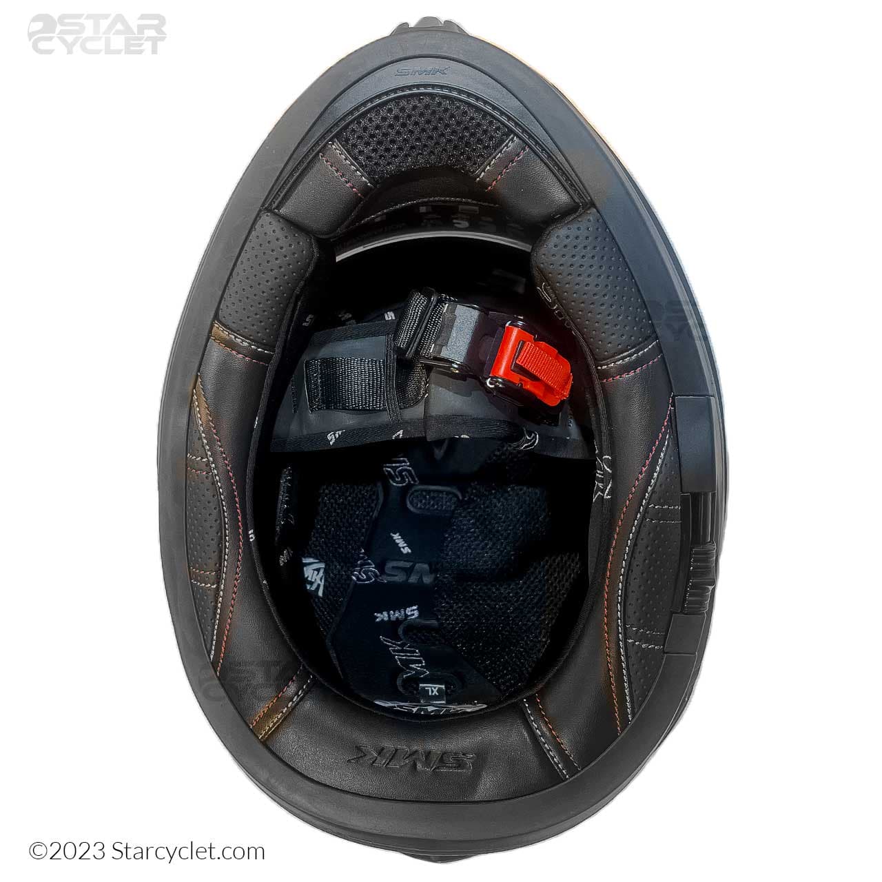 کلاه کاسکت فک ثابت اس ام کی مدل TYPHOON UNICOLOUR MA200 — تصویر ۶