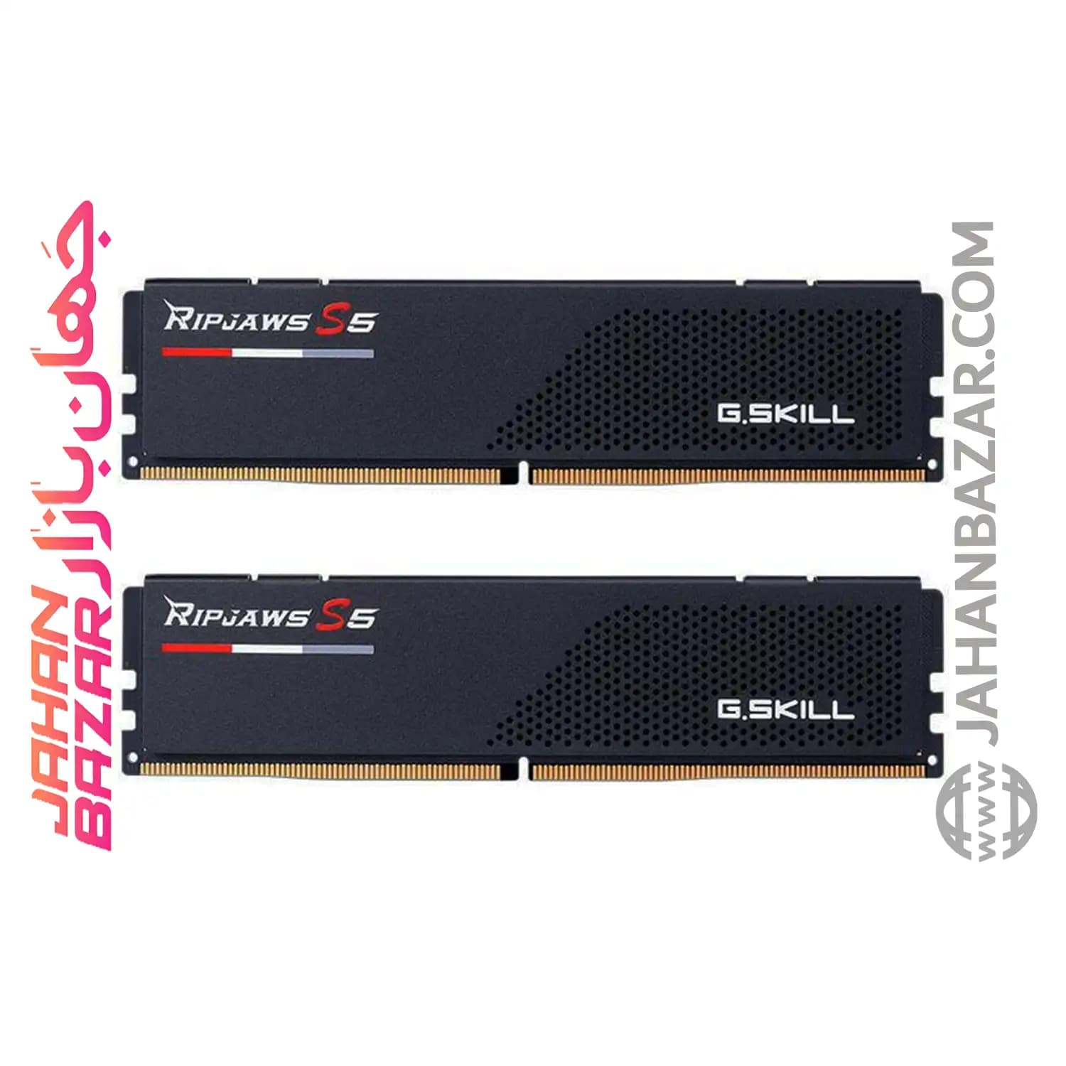 رم دسکتاپ جی اسکیل DDR5 دو کاناله MHz 6000 G.Skill RIPJAWS S5 ظرفیت CL36 64GB