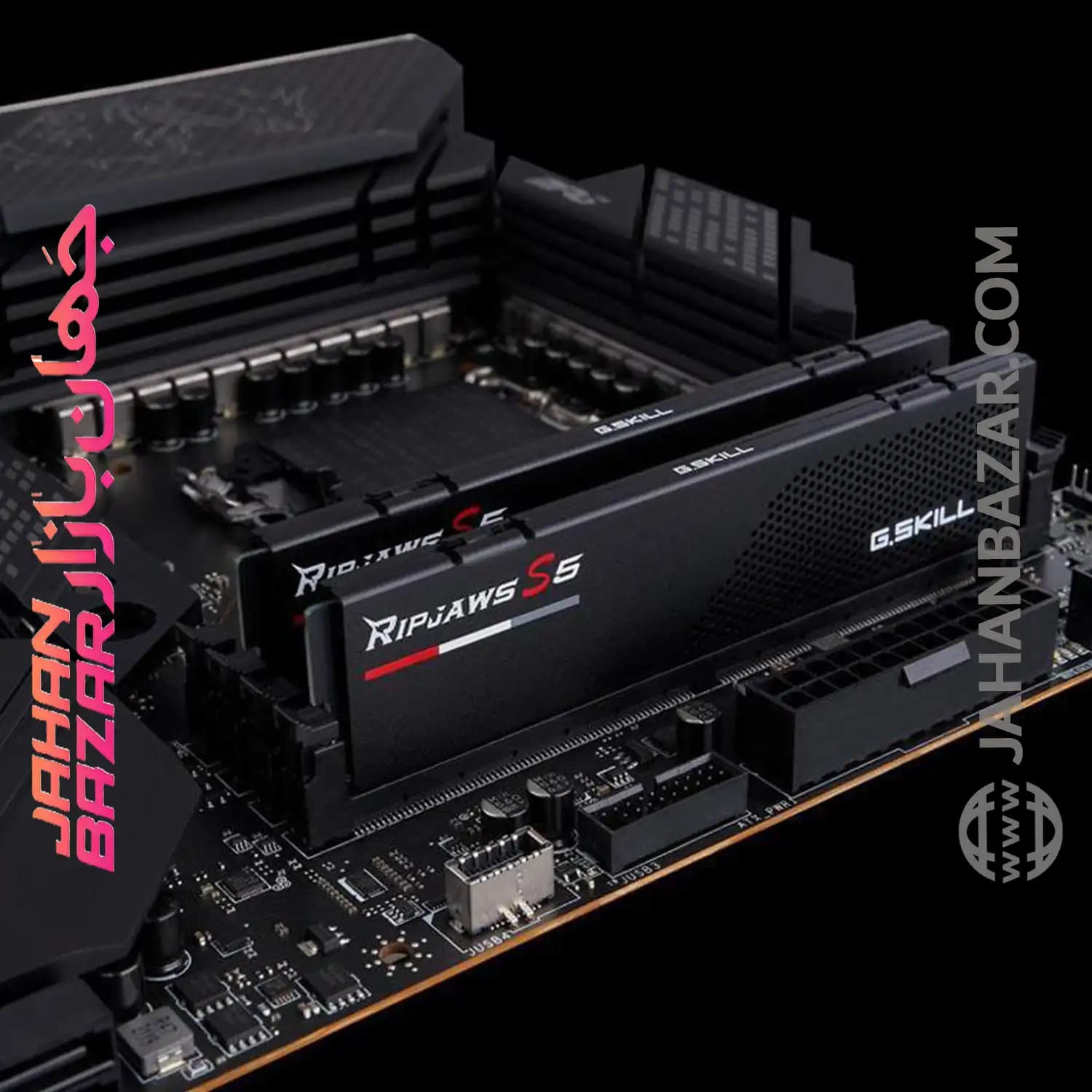 رم دسکتاپ جی اسکیل DDR5 دو کاناله MHz 6000 G.Skill RIPJAWS S5 ظرفیت CL36 64GB — تصویر ۴