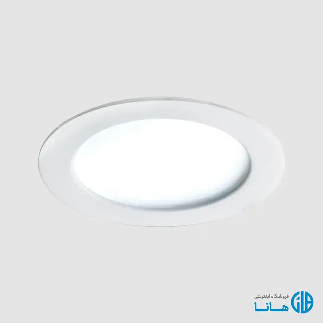 چراغ دانلايت توكار دیانا با ديفيوزر (دهانه 20) مازی نور