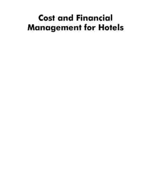 دانلود کتاب Cost and financial management for hotels – مدیریت هزینه و مالی برای هتل ها