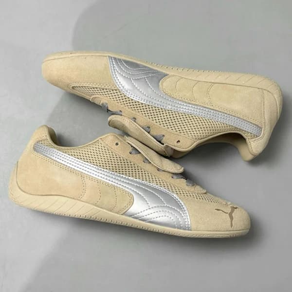 کفش پوما اسپیدکت رنگ شنی Puma Speedcat OPEN YY Prairie Tan — تصویر ۳