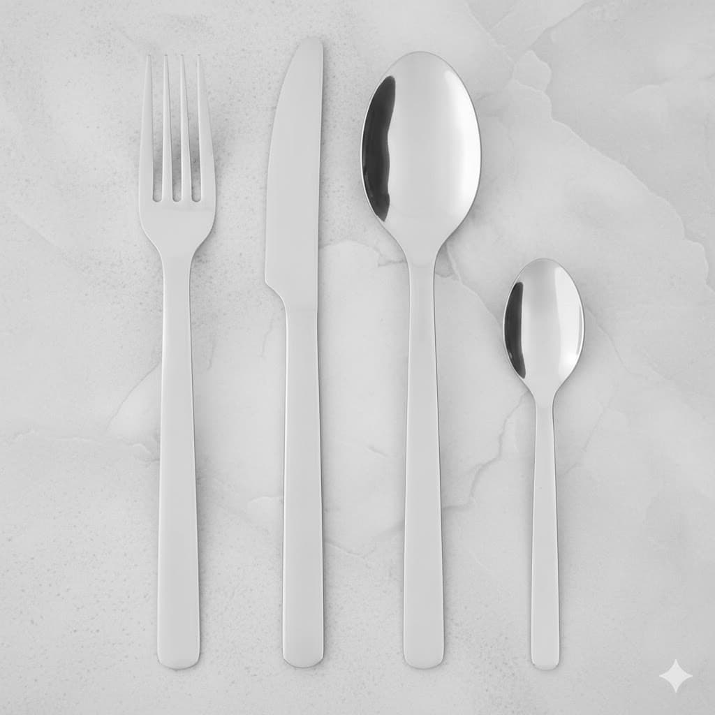 سرویس قاشق چنگال ایکیا +IKEA-365
