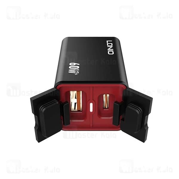 شارژر موبایل موتورسیکلت الدینیو Ldnio C108 توان 60 وات همراه با کابل — تصویر ۳