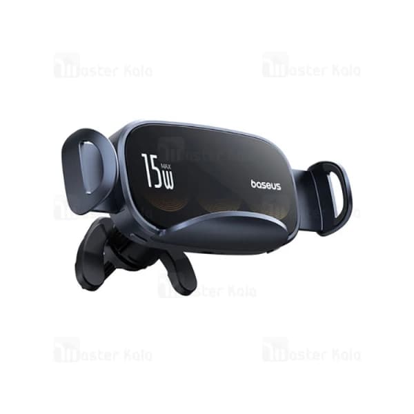 هولدر دریچه کولری و شارژر وایرلس بیسوس 00-Baseus BS-CM029 LightChaser Series C40355901111 توان15 وات — تصویر ۳