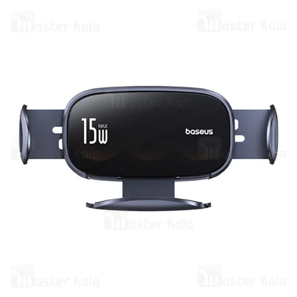 هولدر دریچه کولری و شارژر وایرلس بیسوس 00-Baseus BS-CM029 LightChaser Series C40355901111 توان15 وات — تصویر ۲