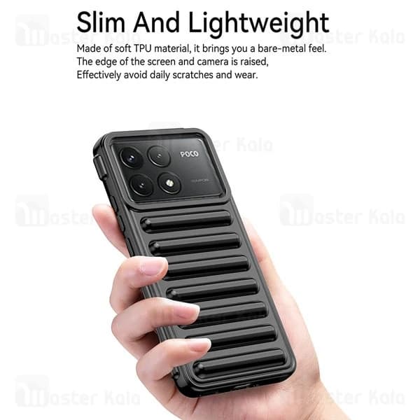 قاب پافر ضد ضربه شیائومی Xiaomi Poco F6 Pro TPU Capsule Shockproof — تصویر ۶