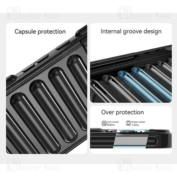 قاب پافر ضد ضربه شیائومی Xiaomi Poco F6 Pro TPU Capsule Shockproof — تصویر ۵